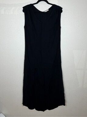 Alternative Apparel M Jetset Shift Dress Asymmetric Slit Witchy Whimsigoth Punk